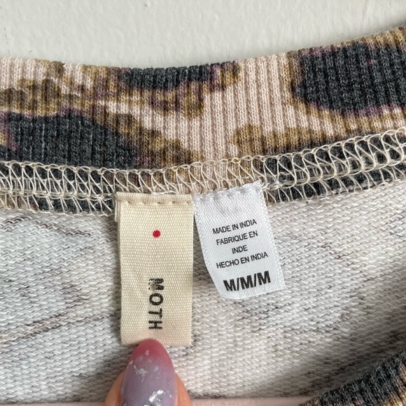 Anthropologie Moth Animal Print Sweater - Picture 3 of 8